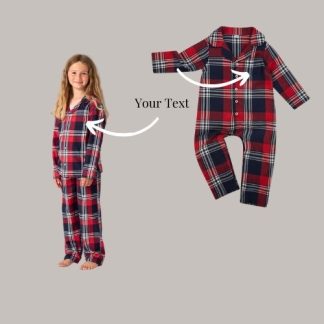 Kids Tartan Pyjama Set