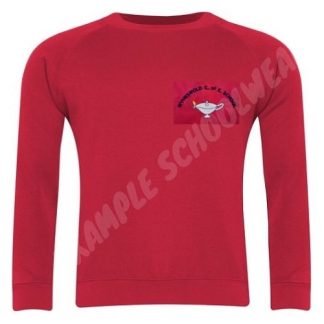 Wymeswold Primary Red Sweatshirt, Wymeswold C of E Primary