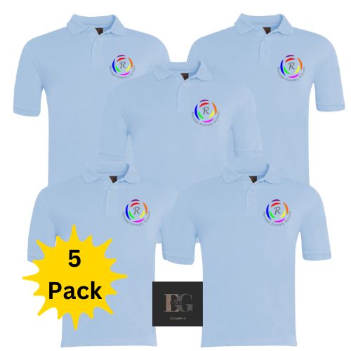Pack of 5 Rendell Polo's, Rendell Primary School