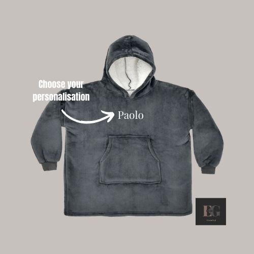 Oversized Kids Hooded Blanket, Kids Fleece Hooded Blanket, Personalised Gifts