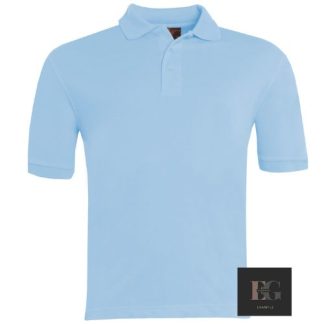 Plain Polo Sky Blue, Mountfields Lodge School