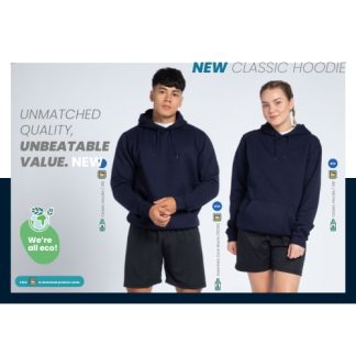 Classic Hoodie, Plain Garments