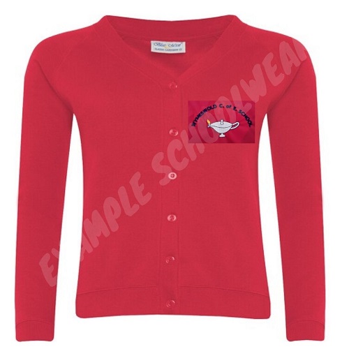 Wymeswold Primary Red Cardigan, Wymeswold C of E Primary